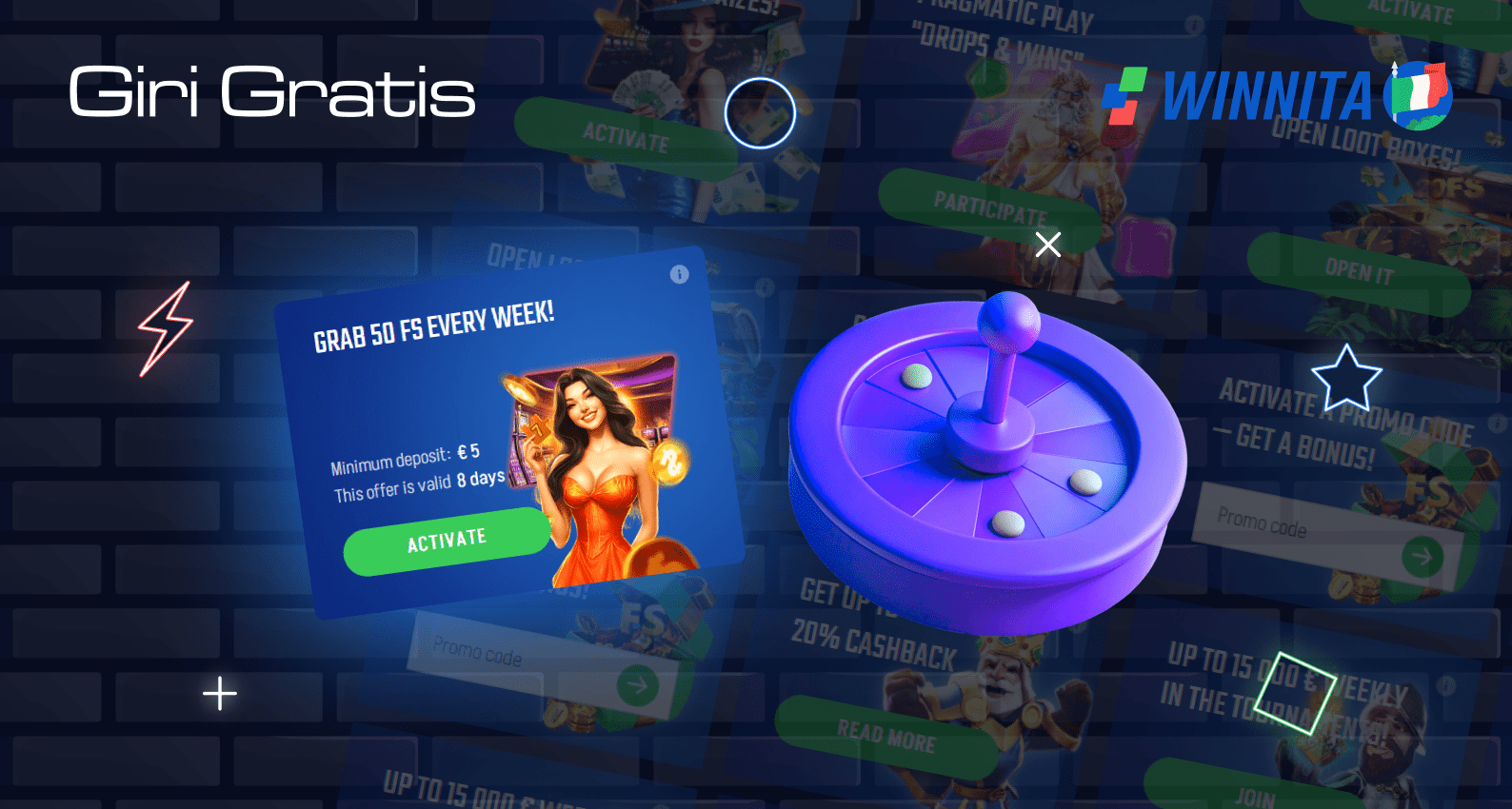 Gira e vinci in Winnita